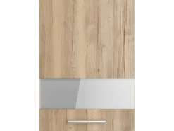 Online Optifit Küchen-Oberschrank mit Glassegment Erik290 50x70,4x34,9cm WildEiche