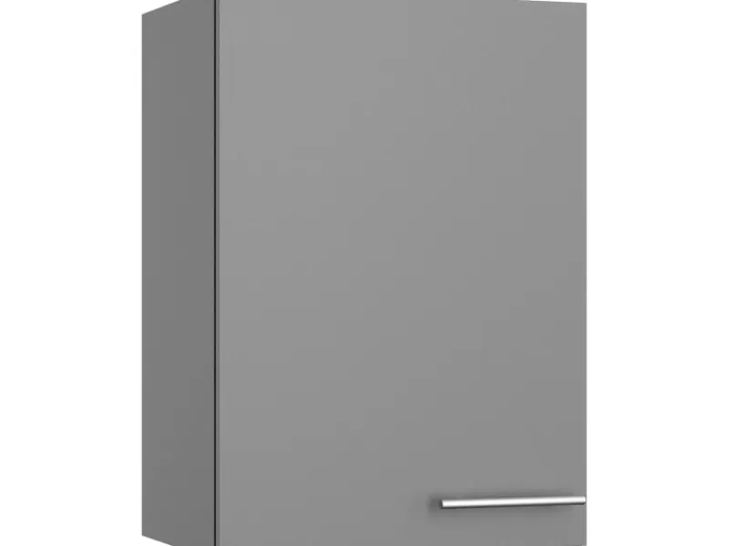 Discount Optifit Küchen-Oberschrank Mats825 50 cm x 70,4 cm x 34,9 cm Basaltgrau