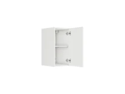 Optifit Küchen-Oberschrank 30 x 57,6 x 34,6 cm Luca932 Weiß Anthrazit< Küchenschränke