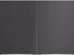 Best Optifit Küchen-Oberschrank Linus984 100 x 70,4 x 34,9 cm Anthrazit-Wildeiche
