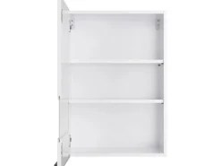 Optifit Küchen-Oberschrank mit Glassegment Arvid986 50 x 70,4 x 34,9 cm Weiß< Küchenschränke