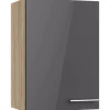 Optifit Küchenschränke<Küchen-Oberschrank Jonte984 50cm x 70,4cm x 34,9cm Anthrazit-Wildeiche