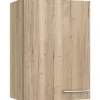 Optifit Küchen-Oberschrank Erik290 50 cm x 70,4 cm x 34,9 cm Wildeiche< Küchenschränke