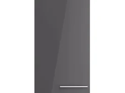 New Optifit Küchen-Oberschrank Jonte984 40cm x 70,4cm x 34,9cm Anthrazit-Wildeiche