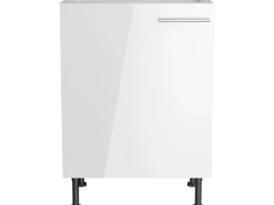Sale Optifit Küchen-Spülenunterschrank Rurik986 60 cm x 87 cm x 58,4 cm Weiß