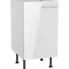 Outlet Optifit Küchen-Spülenunterschrank Rurik986 45 cm x 87 cm x 58,4 cm Weiß