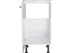 Outlet Optifit Küchen-Spülenunterschrank Rurik986 45 cm x 87 cm x 58,4 cm Weiß