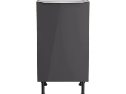 Optifit Küchen-Spülenunterschrank Linus984 45x87x58,4cm Anthra.-WildEiche< Küchenschränke