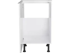 Optifit Küchen-Spülenunterschrank Arvid986 50 cm x 87 cm x 58,4 cm Weiß< Küchenschränke