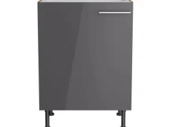 Best Optifit Küchen-Spülenunterschrank Jonte984 60x87x58,4cm Anthra.-WildEiche