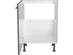 Best Optifit Küchen-Spülenunterschrank Jonte984 60x87x58,4cm Anthra.-WildEiche