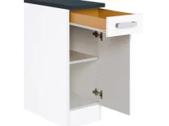 Optifit Küchenschränke<Küchen-Unterschrank Salo214 30 cm x 84,8 cm x 60 cm Weiß