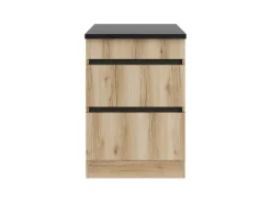 Optifit Küchen-Unterschrank f. Kochfeld 60x88x60cm Kaya290 Nachbildung< Kühlschränke|Küchenschränke