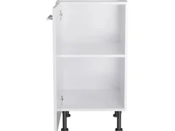 Best Optifit Küchen-Unterschrank Rurik986 45 cm x 87 cm x 58,4 cm Weiß