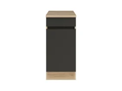 Optifit Küchenschränke<Küchen-Unterschrank 40 x 88 x 60 cm Noah420 Wildeiche NB