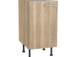 Optifit Küchen-Unterschrank Erik290 45 cm x 87 cm x 58,4 cm Wildeiche< Küchenschränke