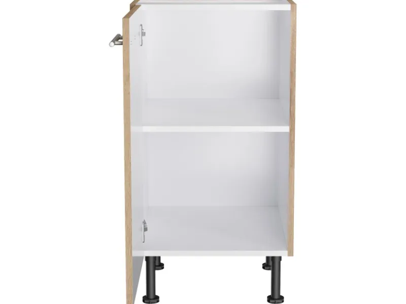 Optifit Küchen-Unterschrank Erik290 45 cm x 87 cm x 58,4 cm Wildeiche< Küchenschränke