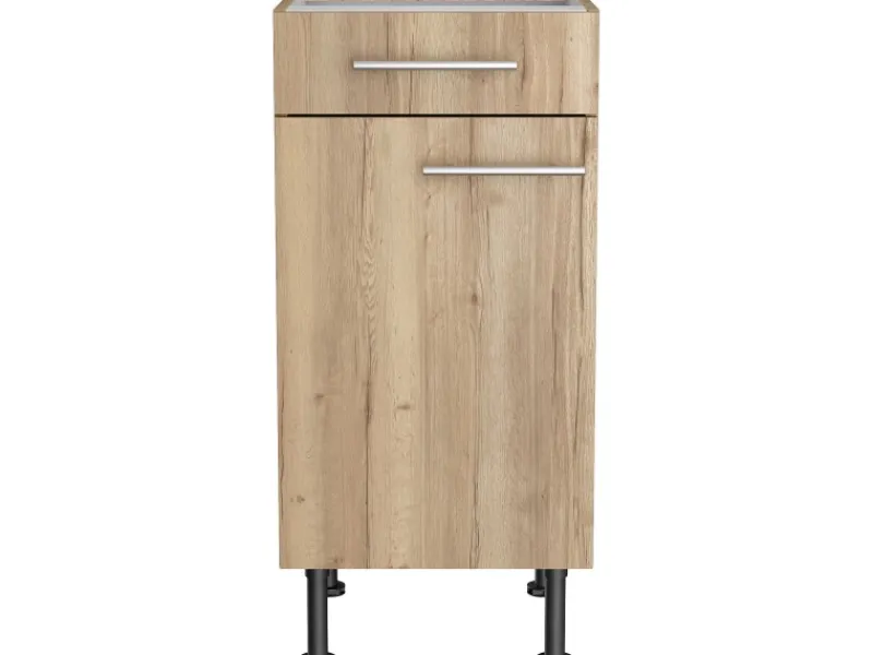 Online Optifit Küchen-Unterschrank Erik290 40 cm x 87 cm x 58,4 cm Wildeiche