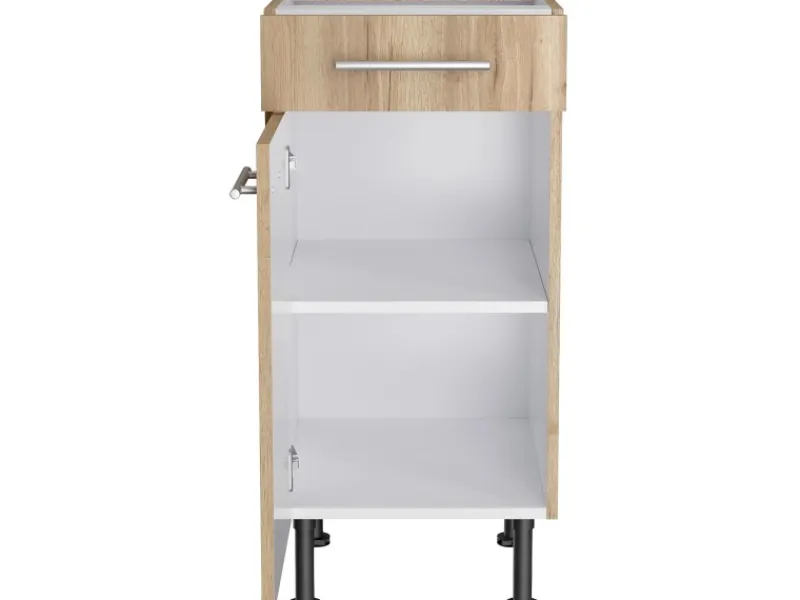 Online Optifit Küchen-Unterschrank Erik290 40 cm x 87 cm x 58,4 cm Wildeiche