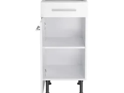 Best Optifit Küchen-Unterschrank Bengt932 40 cm x 87 cm x 58,4 cm Weiß