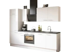 New Optifit Küchenzeile Optikoncept Rurik 210 cm Weiß