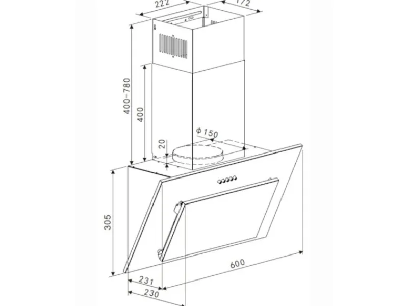 Hot Optifit Küchenzeile Optikoncept Arvid 270 cm Weiß