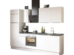 Optifit Besteckkästen<Küchenzeile Optikoncept Arvid ohne E-Geräte 270 cm Weiß