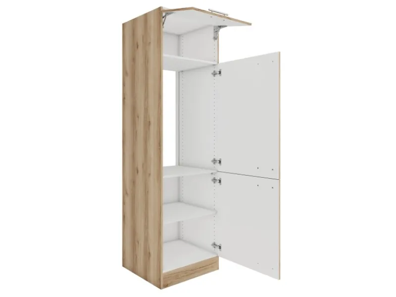 Optifit Livorno290 Küchen-Geräteumbauschrank 60 cm Wildeiche Nachbildung< Küchenschränke