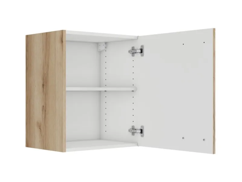 Optifit Livorno290 Küchen-Oberschrank 50 cm Wildeiche Nachbildung< Küchenschränke