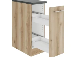 Optifit Kühlschränke<Livorno290 Küchen-Unterschrank 30 cm Wildeiche Nachbildung