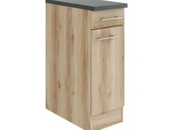 Sale Optifit Livorno290 Küchen-Unterschrank 30 cm Wildeiche Nachbildung