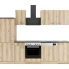 Discount Optifit Livorno290 Küchenzeile 270 cm Wildeiche Nachbildung