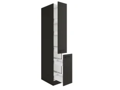Optifit Madrid420 Küchen-Apothekerschrank 30 cm Anthrazit Matt< Pantryküchen
