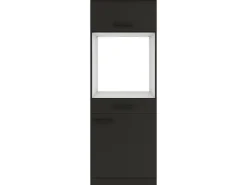 New Optifit Madrid420 Küchen-Geräteumbauschrank 60 cm Anthrazit Matt