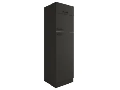 Optifit Madrid420 Küchen-Geräteumbauschrank 60 cm Anthrazit Matt< Kühlschränke|Küchenschränke