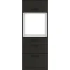 Best Optifit Madrid420 Küchen-Geräteumbauschrank 60 cm Anthrazit Matt