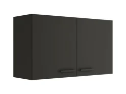 Optifit Küchenschränke<Madrid420 Küchen-Oberschrank 100 cm Anthrazit Matt