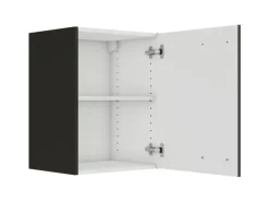 Optifit Madrid420 Küchen-Oberschrank 45 cm Anthrazit Matt< Küchenschränke