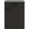 Hot Optifit Madrid420 Küchen-Unterschrank 60 cm Anthrazit Matt