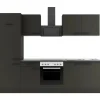Discount Optifit Madrid420 Küchenzeile 270 cm ohne E-Geräte Anthrazit