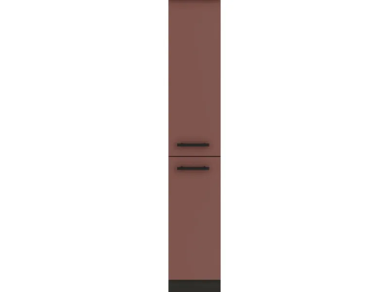 Optifit Nizza407 Küchen-Apothekerschrank 30 cm Rostrot< Küchenschränke