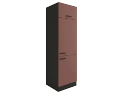 Optifit Nizza407 Küchen-Geräteumbauschrank 60 cm Rostrot< Kühlschränke|Küchenschränke