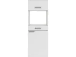 Best Optifit Oslo214 Küchen-Geräteumbauschrank 60 cm Feinstruktur Weiß