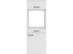 Optifit Oslo214 Küchen-Geräteumbauschrank 60 cm Feinstruktur Weiß