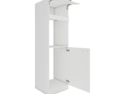 Hot Optifit Oslo214 Küchen-Geräteumbauschrank 60 cm Feinstruktur Weiß