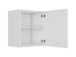 Optifit Oslo214 Küchen-Oberschrank 50 cm Feinstruktur Weiß< Küchenschränke