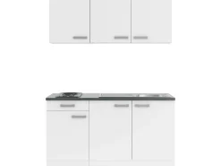 Discount Optifit Oslo214 Miniküche 150 cm Weiß