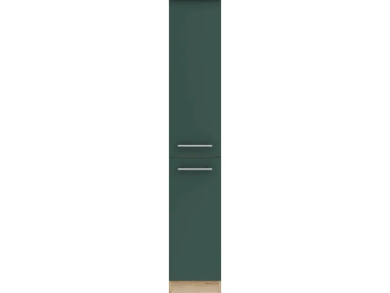 Optifit Küchenschränke<Savona405 Küchen-Apothekerschrank 30 cm Steingrün