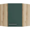 Sale Optifit Savona405 Küchen-Eckoberschrank 60 x 60 cm Steingrün