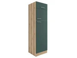 Outlet Optifit Savona405 Küchen-Geräteumbauschrank 60 cm Steingrün